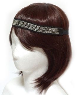HR250SV Goody Fashion Chain Elastic Stretch Hairband Headband
