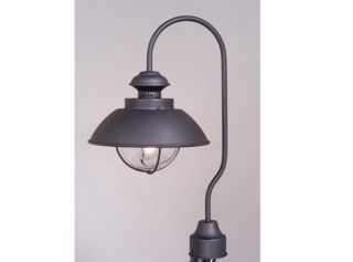 Outdoor Light Nautical Post Lighting Harwich Country Black OP21505TB