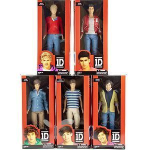 Hasbro 2012 One Direction 1D Dolls Lot Set 5 Niall Liam Louis Harry