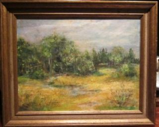  Bucks County Impressionist Signed Oil Painting MT Gretna PA