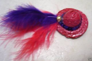 Red Hat Society Jewelry Mini Hat Pins Brooches