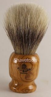 Vie Long 13070 Premium Horse Hair Shaving Brush w/ Olivewood Handle