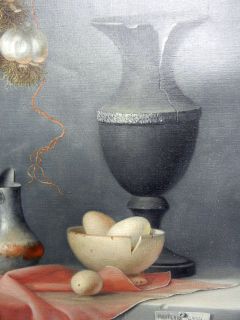 Proferio Grossi Dated 1966 Italian Still Life Listed A Beauty