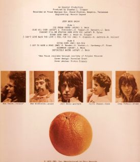 LP Jeff Beck Group Self Titled 1972 Epic Quad VG Quadraphonic