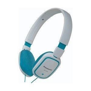Panasonic RP HX40 Slimz Over Ear Headphones Hybrid Diaphragm Blue
