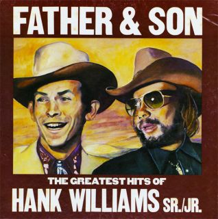 Hank Williams Sr. and Hank Williams Jr. together in this 5 record set