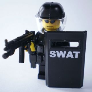  custom swat LEGO helmet weapson gun police army parts for lego