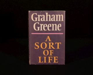 1971 Graham Greene A Sort of Life Autobiography in Unclipped