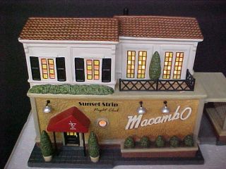 DEPT 56 Christmas in the City THE MACAMBO 4020942 Night Club
