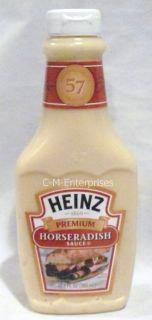 Heinz Horseradish Sauce 12 5 oz Squeeze Bottle