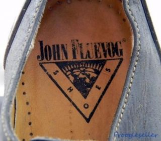 John Fluevog king series Harold oxfords shoes 7 D black leather