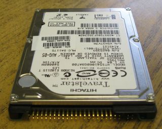 HP Hitachi 60GB 2 5 IDE Laptop Hard Drive HTS541060G9AT00 383526 001