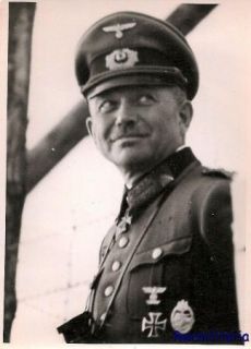  RARE Panzertruppen General Heinz Guderian w Knights Cross 1
