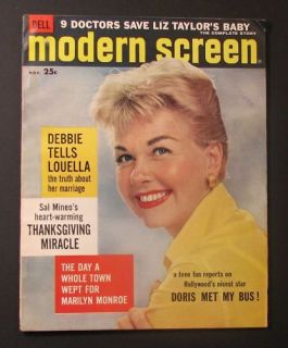 1957 Modern Screen Movie Magazine Harry Belafonte