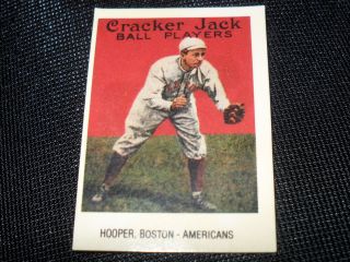  Cracker Jack Ball Player Harry B Hooper