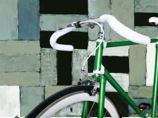  Speed Fixed Gear Track Fixie Road Bike Green 52 Demo Bike
