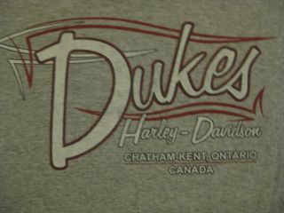 Harley Davidson 2XL T Shirt Slightly Used Dukes Chatham Kent Ontario