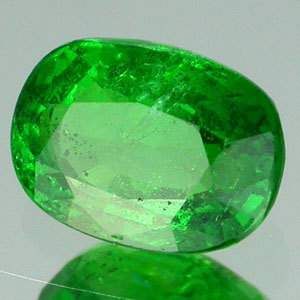Tsavorite Green Garnet 10 0 x 6 5 mm Cushion Shape Loose Gemstones 2
