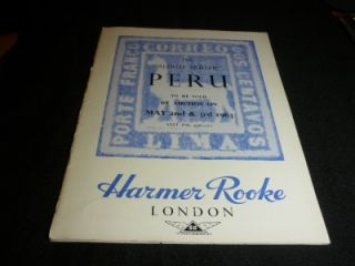 Harmer Rooke Auction Catalogue 1963 The Alfred Muller Collection of
