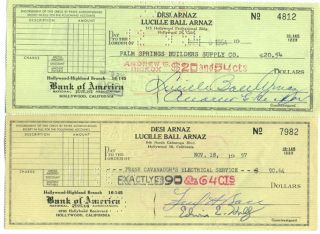 Another check signedby Lucille Ball Arnaz #4812 for $20.54 to Palm