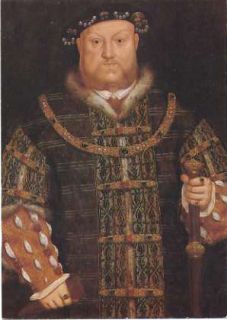 Henry VIII King of England 1491 1547 Portrait Postcard