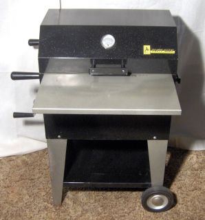 VTG HASTY BAKE CHARCOAL BBQ PORTABLE GRILL COOKER SMOKER OVEN BLACK