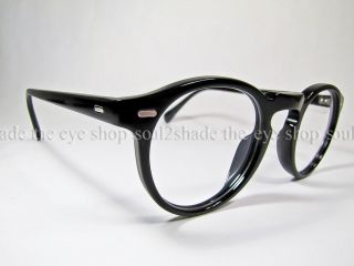 New Oliver Peoples Gregory Peck Eyeglasses Frame Black