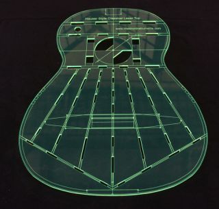 Hauser Style Classical Top Guitar Template