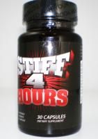 STIFF4HOURS Sexual Enhancer Men Stiff 4 Hours 30 Ct