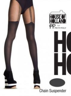 House of Holland Pretty Polly Chain Suspender Tights