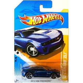 2012 Hot Wheels PREMIERE 12 Camaro ZL1 Blue #9/247: Toys