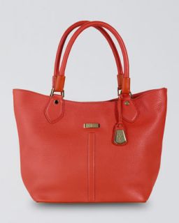 Cole Haan Victoria Woven Leather Tote Bag   