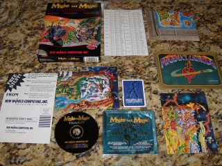 MIGHT AND MAGIC TRILOGY ISLES TERRA CLOUDS DARKSIDE OF XEEN PC MINT