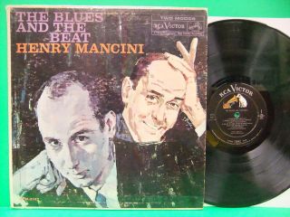 Henry Mancini The Blues And The Beat 1960 Mono Record RCA Victor LPM