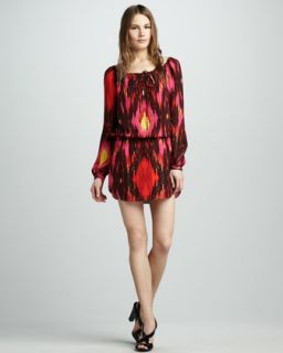 Haute Hippie Ikat Print Dress   Neiman Marcus