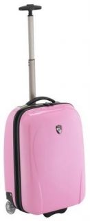 Heys USA XCASE 20 Carry on Luggage Case Light Pink