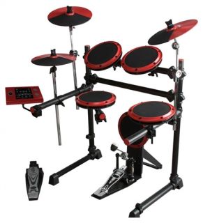 The DD1 Electronic Drum Kit is a full featured electronic kit, ready