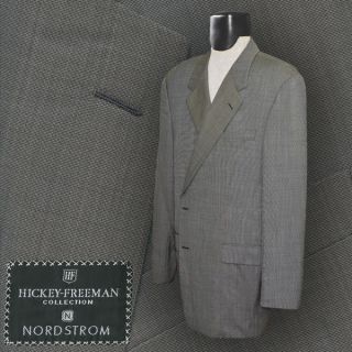 Hickey Freeman mens suit gray 50 L