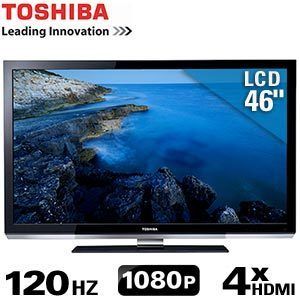 Toshiba 46 1080P Full HD LED HDTV w ClearFrame 120Hz 46UL605VPK