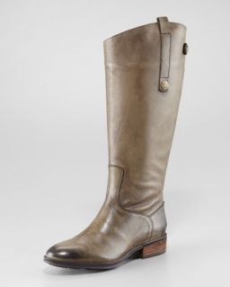 Sam Edelman Lisle Western Ankle Boot, Saddle   Neiman Marcus