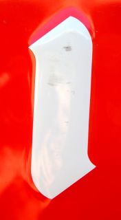 L77 VINTAGE RED + WHITE PORCELAIN FIRESTONE SIGN DEALER / SERVICE