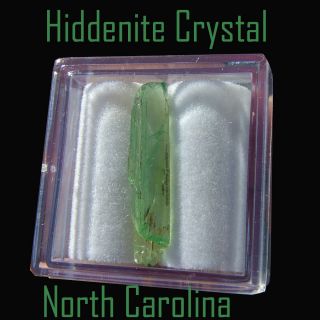 Hiddenite Crystal Hiddenite North Carolina Alexander County Adams Farm