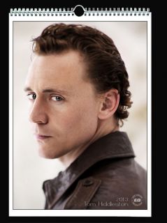 Tom Hiddleston 2013 Wall Holiday Calendar