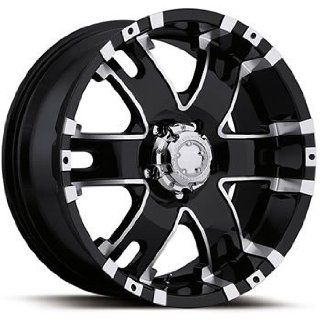 Ultra Baron 17x9 Black Wheel / Rim 8x170 with a 12mm Offset and a 125