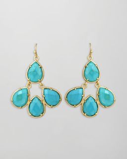 Kendra Scott Carlone Earrings, Turquoise   