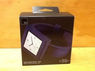 hex sport watch for ipod nano 6g blue time left