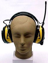 Radio Headset Headphone AM FM Noise Blocking Reducing Nascar Race