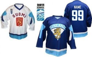 Team Finland Suomi Ice Hockey Jersey 2011 Championship