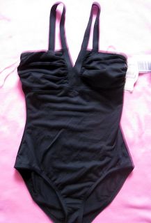 Strap Sexy Tommy Bahama One Piece Swimsuit Black Bathing Suit