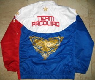 MANNY PACQUIAO Flag Jacket vs Hatton sz S M L XL 2XL Brand New